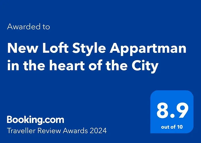 New Loft Style Appartman In The Heart Of The City